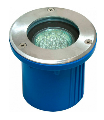 Светильник садово -парковый Feron 18LED 230V JCDR  3732 тротуарный, цвет белый