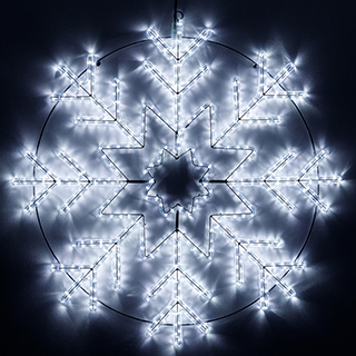 Arlight Фигура ARD-SNOWFLAKE-M8-950x950-540LED White (230V, 33W)
