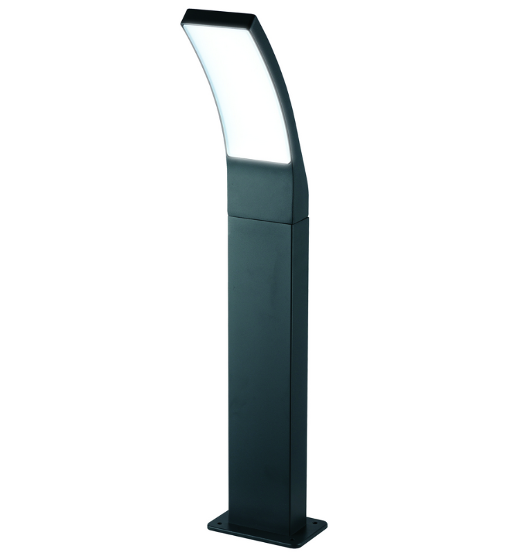 Светильник садово-парковый Uniel ULU-T70A-12W/4000K IP65 BLACK 4000K. черный