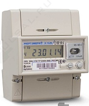 Счетчик Энергомера CE 102М R5 145 А 1-фазный DIN, ЖКИ RS485 2 тар.