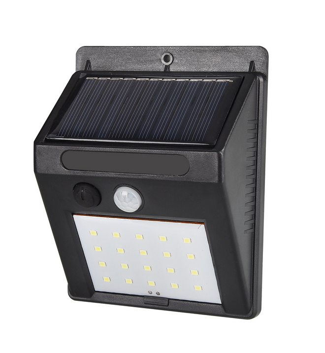 Светильник DUWI аккумуляторный с датчиком дви Solar LED, IP44 на солнечной батарее