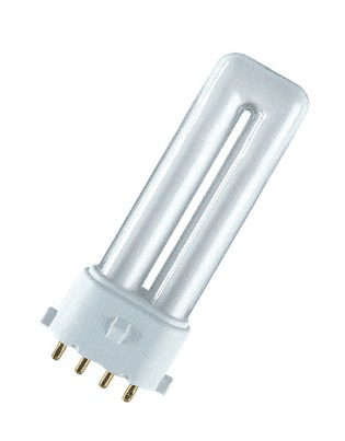 Компактная люминесцентная лампа OSRAM DULUX S/E 11W/827 2G7 для настольного светильника