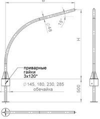 Кронштейн 1К1-2,0-2,0-0,19 г.ц. ВВЭМ
