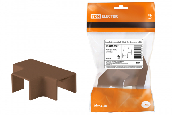 TDM  КМТ  Бук  Угол Т-обр. 100х60 (2 шт./комп.)