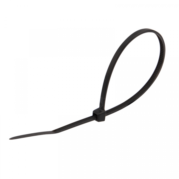 Хомут (стяжка) нейлон  2.5 х 150  черн.  (25шт)  REXANT 07-0151-25 07-0151-25