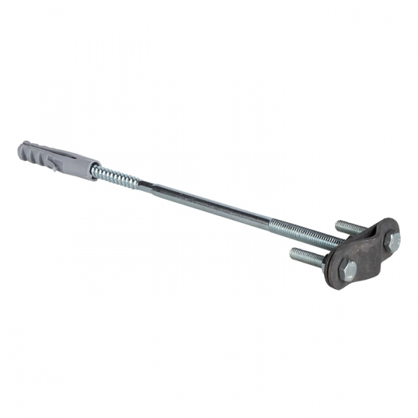 Крепление молниеприемника к стене d16 мм L=200мм хомут HZ EKF