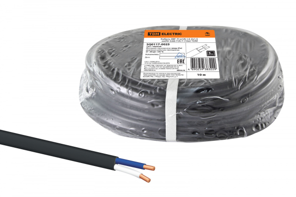 ВВГ-П нг(А)-LS 2х1,5 ок(N)-0,66 TDM (кратно 10) РЭМЗ