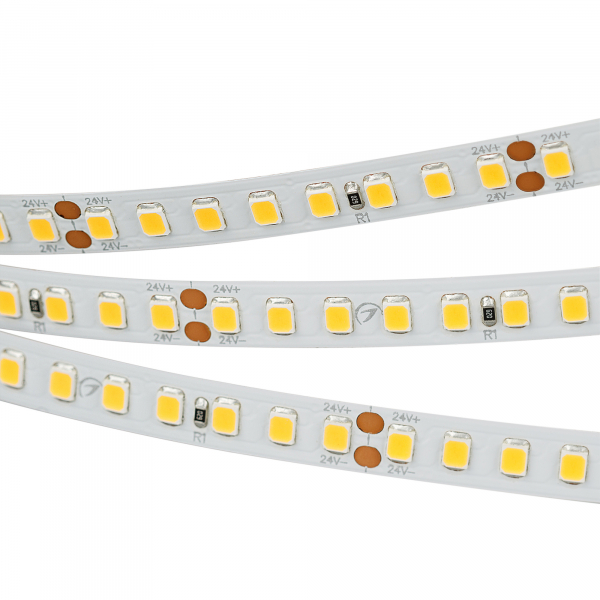 Arlight Лента IP20 24V 12Вт/м 2700К  RT-A160-8mm 24V Warm2700 (12 W/m, IP20, 2835, 5m) (кратно 5)