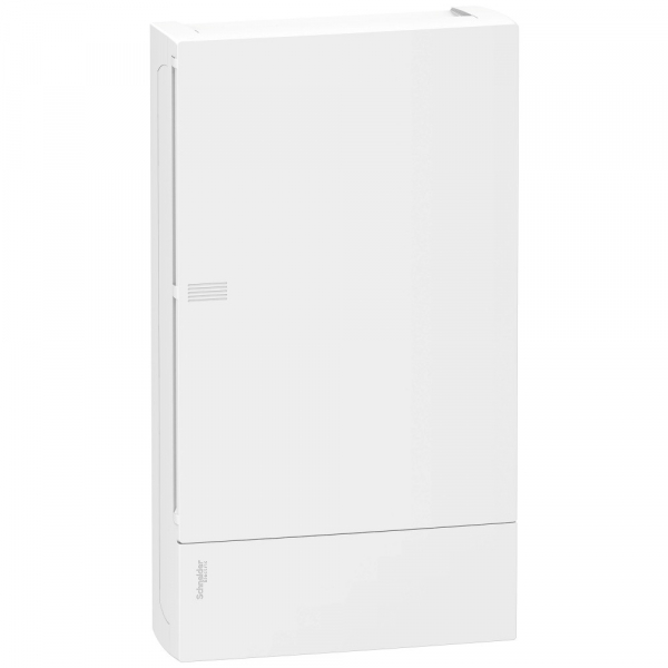 Бокс RESI9 MP (MINI PRAGMA)  Schneider Electric Plast_ENCL MIP12312 3ряда/36модулей навесной белая дверь /13913 /