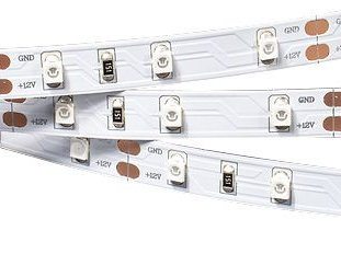 Arlight Лента  IP20 12V 4,8Вт/м RT 2-5000 12V Orange (3528, 300 LED, LUX) (кратно 5)
