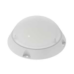Светильник светодиодный Вартон V1-U0-00005-21000-6501050 LED ЖКХ круг IP65 185*70 мм антивандальный 10 ВТ (led 0,1в) 5000К