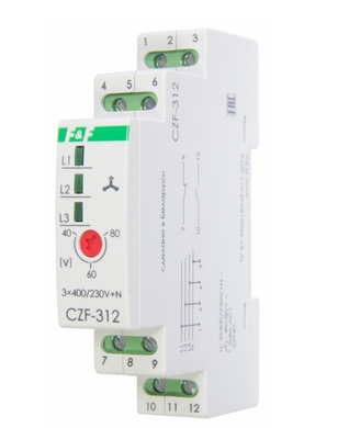 Реле контроля фаз CZF-312 (EA04.001.007)