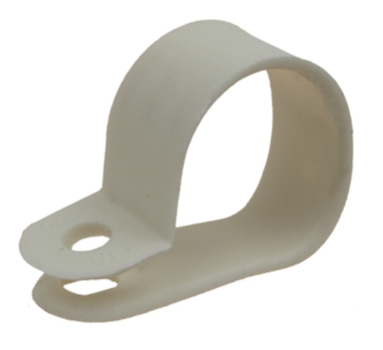 Серьга для кабеля D9 (белая) Р-Д (кратно 1 000)