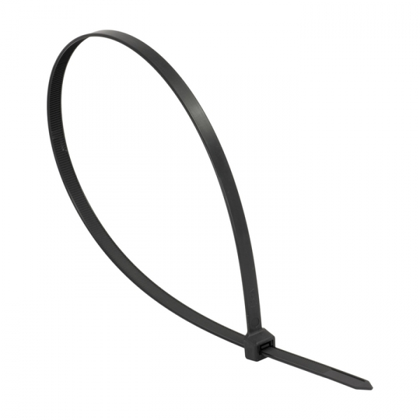 Хомут (стяжка) нейлон  7.6 х 450  черный  (100шт)  P6.6 стандартный Fle x Lock  PRO x ima  EKF plc-fl-ctsb-7.6 x 450