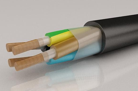 КГ-ХЛ-0,380 3х2,5+1х1,5 кабель Цветлит