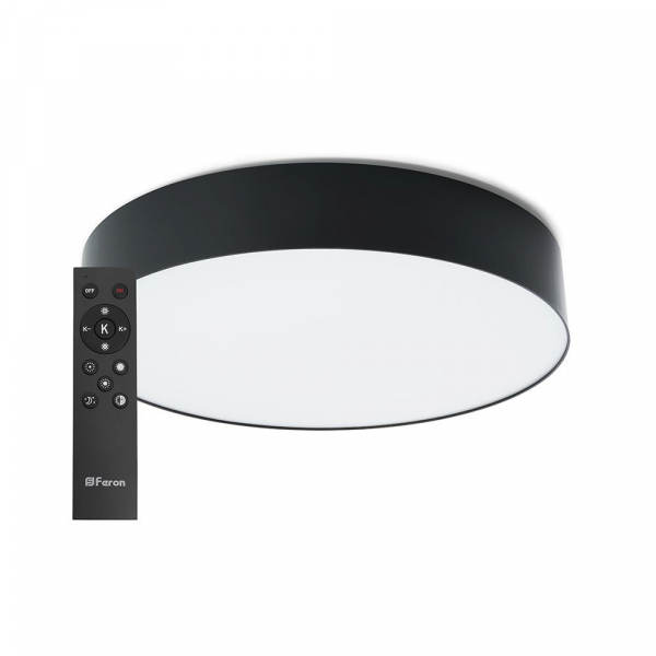 Светильник светодиодный  Feron 80W, Max. 4800Lum, 3000К-6500K, AL6200 “Simple matte”с пультом