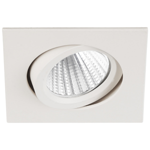 Светильник точечный ЭРА KL LED 10A WH  квадратный пов. LED COB 5W 4000K, белый (50/1200)