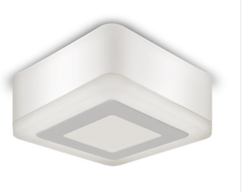 Светильник Gauss Backlight накладной BL220 Квадрат. Акрил, 3+3W, LED 3000K, 105*105, 1/40Gauss Backlight накладной BL223 Квадрат. Акрил, 6+3W, LED 4000K, 145*145