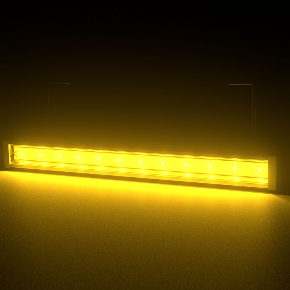 Барокко 24 600мм Янтарный Закаленное стекло