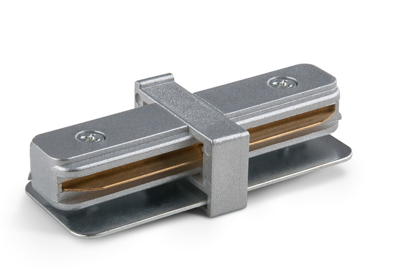 Коннектор Elektrostandard TRC-1-1-I-CH прямой для однофазного шинопровода (серебристый)