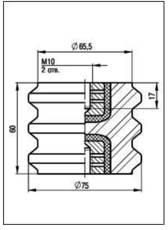 Изолятор опорный ИОР-1-250