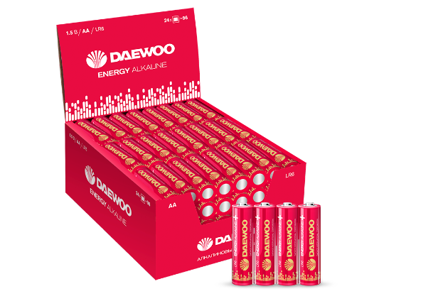 Элемент питания Daewoo LR6 ENERGY Alkaline 2021 DB/SR-4 (кратно 4)