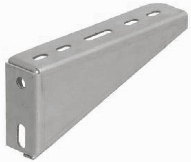 Кронштейн настенный основание 200мм. IEK CLP1CW-200-1