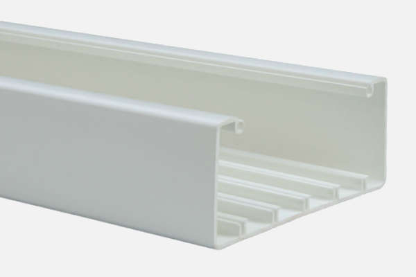 Профиль DLP - 35х80 - 2 м - без крышки - белый (кратно 2)