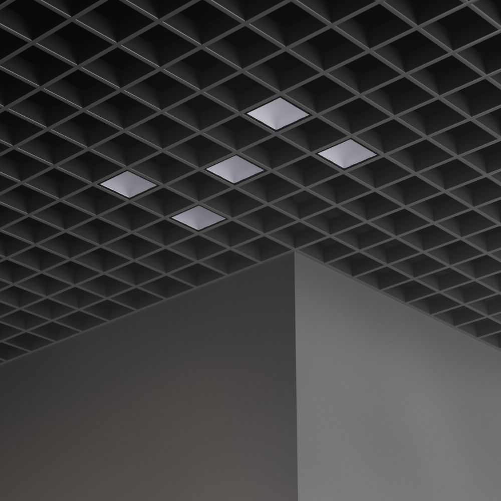 Черный корпус. Грильято Мозаик (34x5)