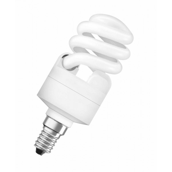 Компактная люминесцентная лампа OSRAM DST MTW 12W/827 220-240V E14 10X1RU
