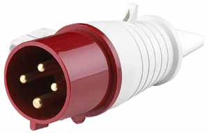 Вилка кабельная переносная 024 3Р+РЕ 32А 380В IP44 ВП-102 DEKraft 26005DEK Systeme Electric
