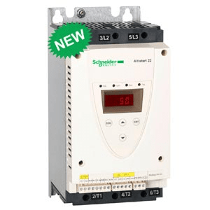 Устройство плавного пуска Schneider Electric  ALTISTART 22    ATS22 62A УПР 220В  ATS22D62Q