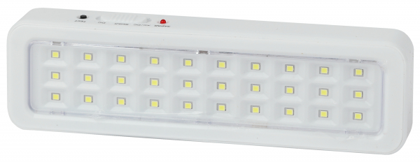 Светильник аварийный ЭРА DBA-105-0-20 3Вт 260х55х30 P20 постоянный 30LED 5ч