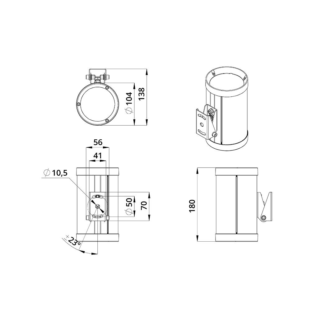 Акцент 4 CRI80 4000К 5°