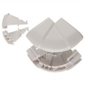 Угол  цвет белый 50х150 внешн. для крышки высотой  65мм   Legrand  DLP  010635