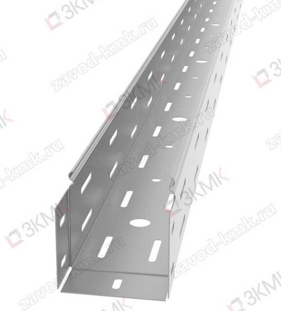 Лоток перфорированный ЛП(1.0) 100Х100Х3000 ЗКМК LP 001242 (кратно 3)