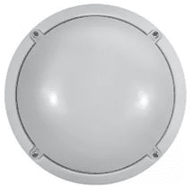 Светильник светодиодный ОНЛАЙТ 71 623 OBL-R1-12-4K-WH-IP65-LED-SNRV 900Лм, оптико-аккустический  датчик, белый