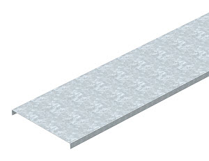 Крышка кабельная листового лотка  400x3000 /DRLU 400 DD/ OBO Bettermann 6052662 (кратно 3)