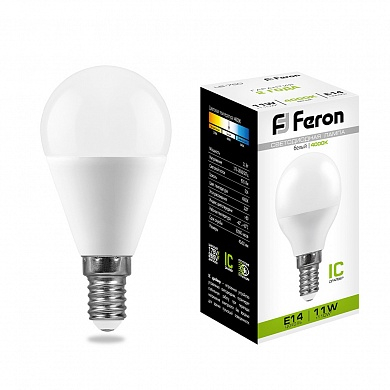 FERON LB-750 (11W) 230V E14 4000K G45