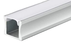 Arlight Профиль с экраном ALU-SLIM-H15-2000 ANOD+FROST