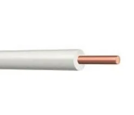 Провод ПуВ (ПВ-1) 1х10,0 белый (200м) TDM (кратно 200)