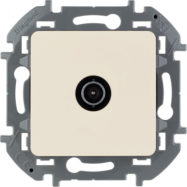 Legrand INSPIRIA Слоновая кость Розетка TV звезда IP20 скрытая установка 673851