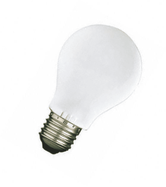 Стандартная лампа накаливания  OSRAM  А55  40Вт  230В  E27