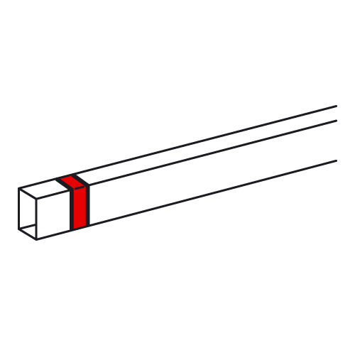 Legrand  METRA  Белый  Накладка на стык  24x14мм 638136
