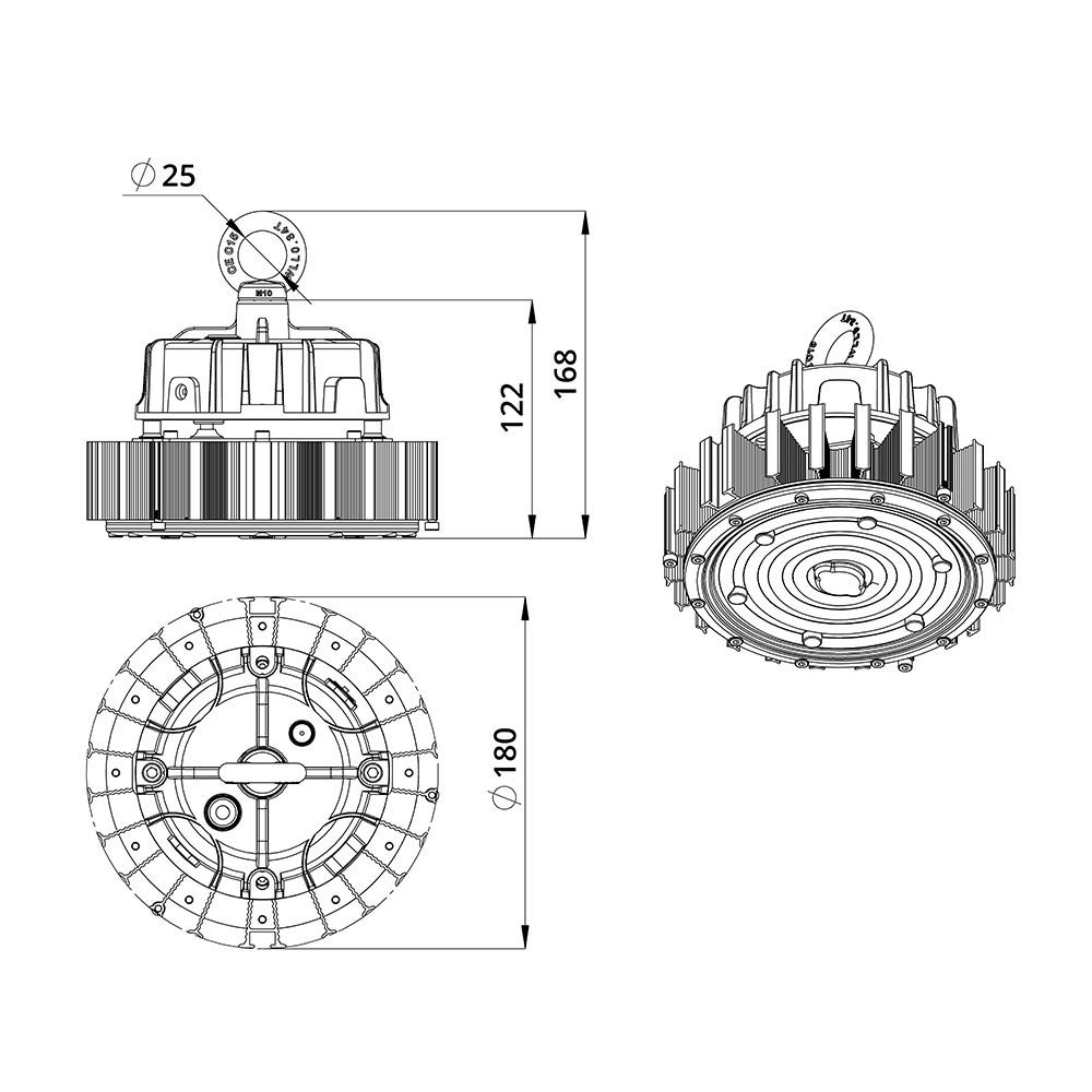 Профи Компакт 50 Эко CRI70 3000К 120°