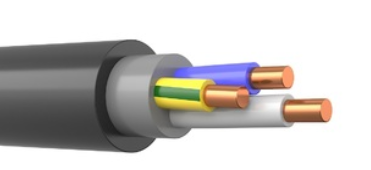 ВВГнг(А)-LS 3х10-0,66 (ож) кругл. кабель БРЭКС