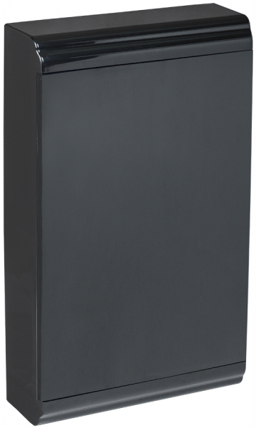 Бокс  модульный пл. нав. ЩРН-П-36 PRIME черный IP41 IEK
