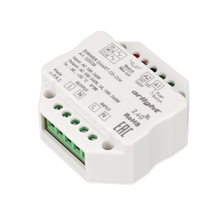 Arlight Диммер SMART-D5-DIM-IN (230V, 1A, TRIAC, 2.4G)