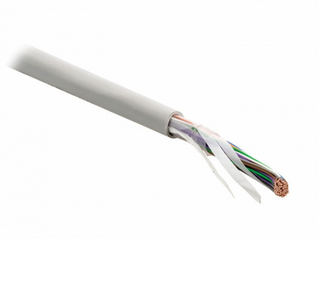 UUTP25-C3-S26-IN-PVC-GY (UTP25-C3-SOL-26AWG-IN-PVC-GY) Кабель витая пара, неэкранированная U/UTP, категория 3, 25 пар (26 AWG), одножильный (solid), PVC, –20градC – +60градC, серый Hyperline