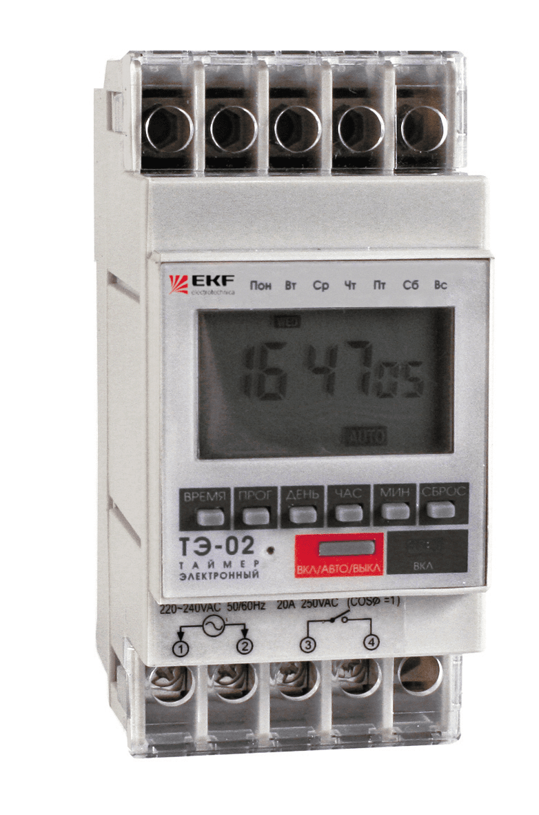 Таймер EKF ТЭ-02